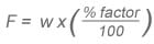 calculating vector forces in rigging using percentage ratio